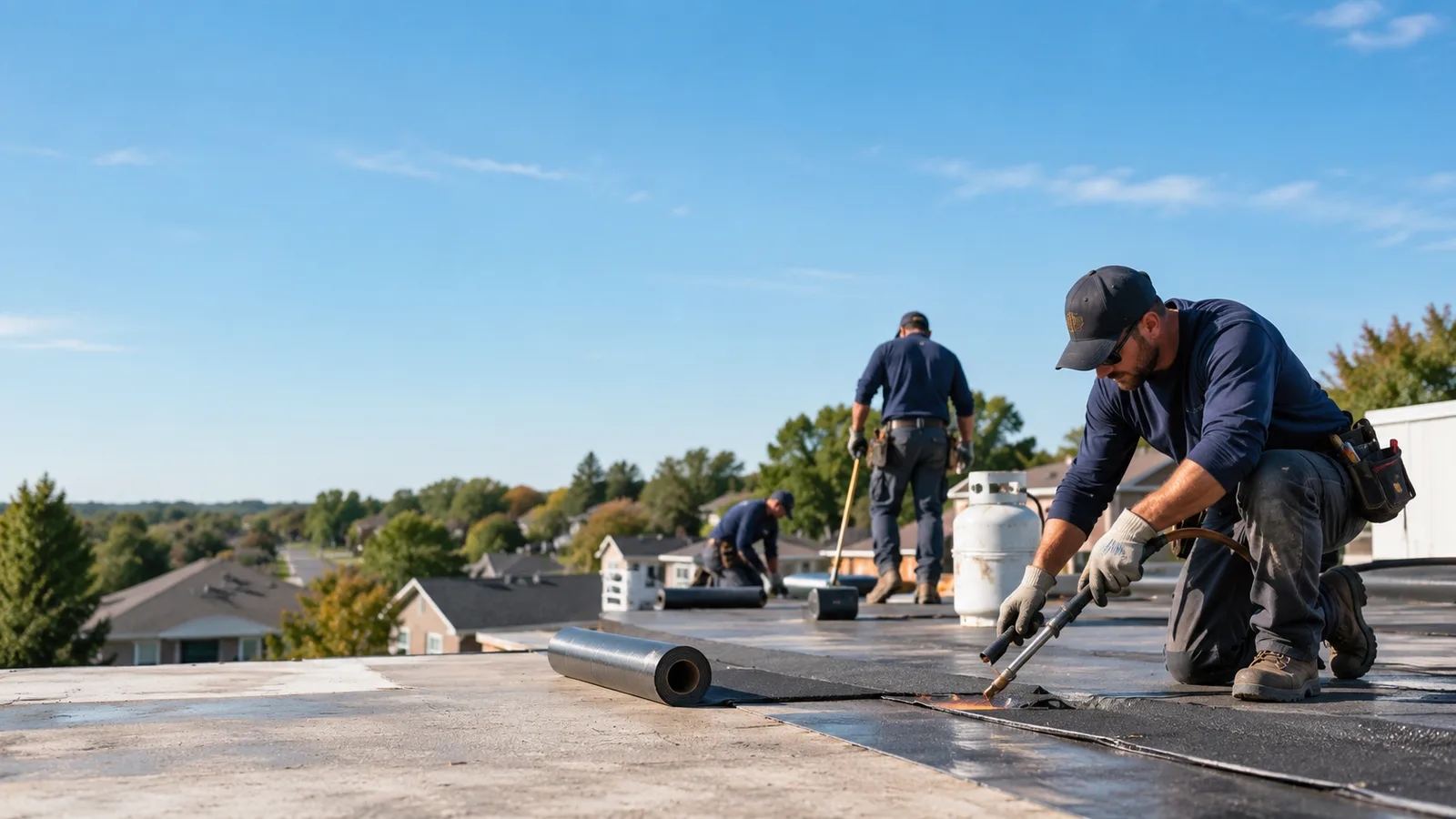 Flat Roof Leak Repair providers in Levant, KS